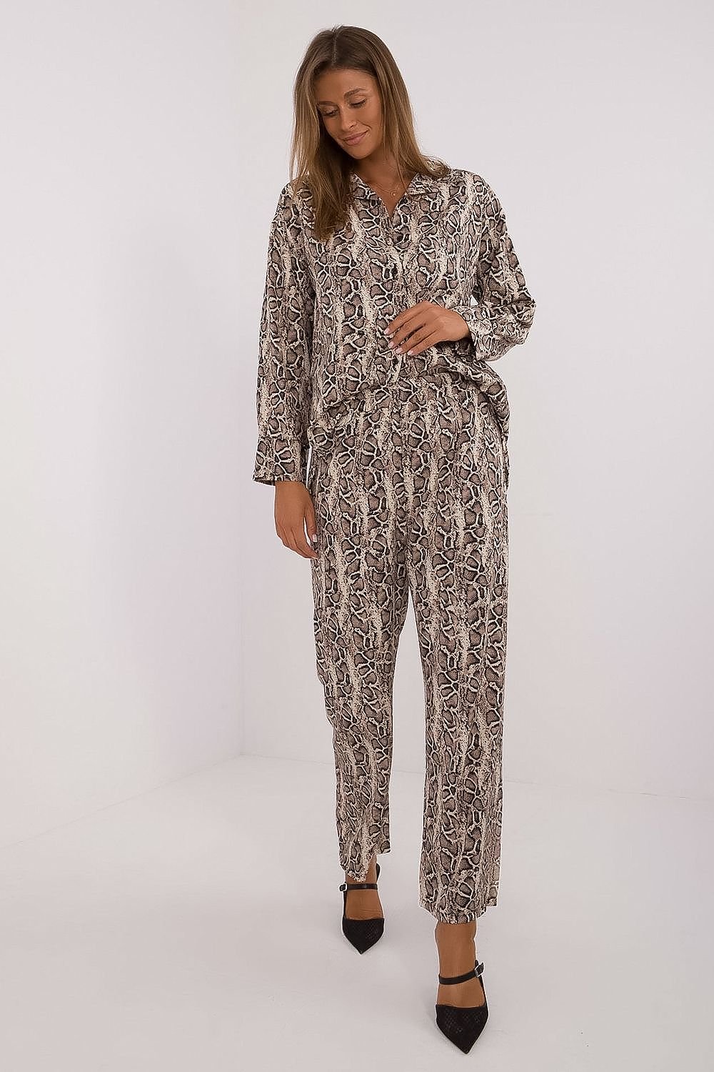 Chic Animal Print Set