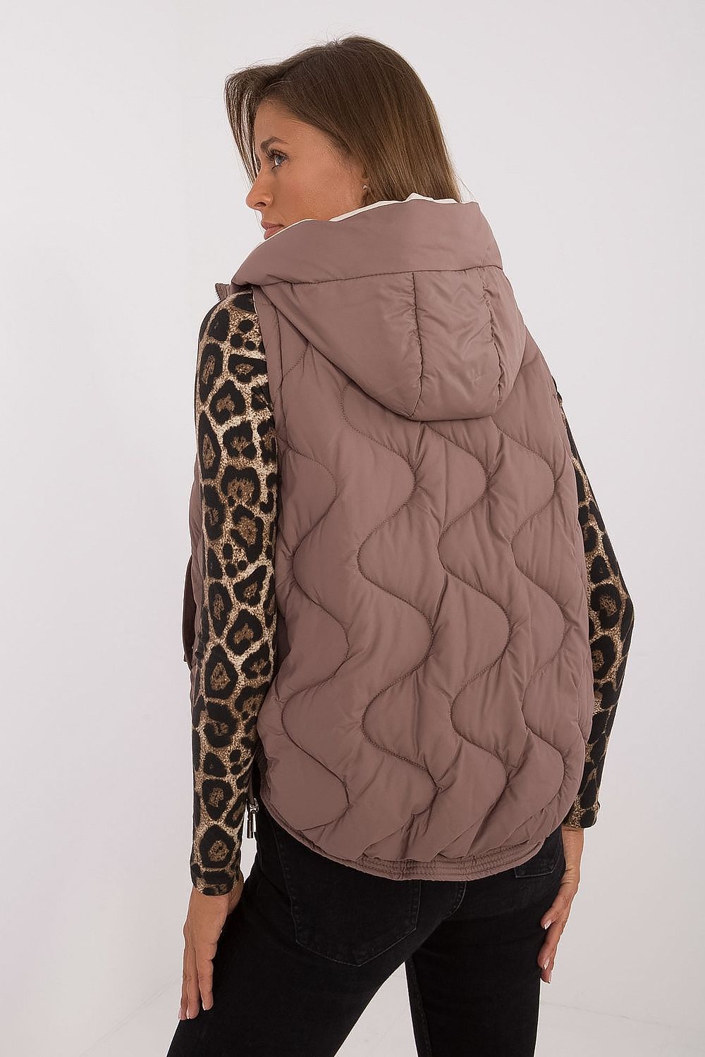 Quilted Gilet with Practical Hood - Michelle & Kenza Co.