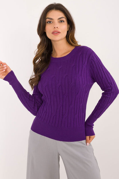 Textured Casual Women's Jumper