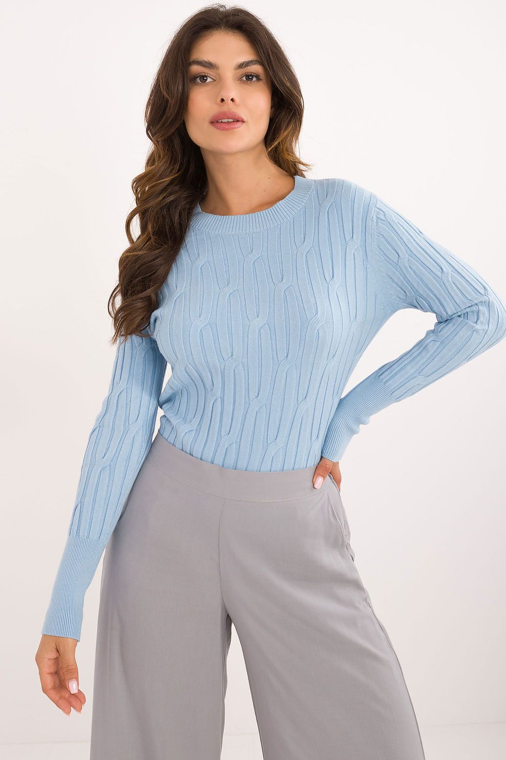 Textured Casual Women's Jumper