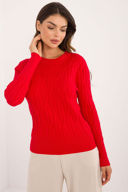 Textured Casual Women's Jumper