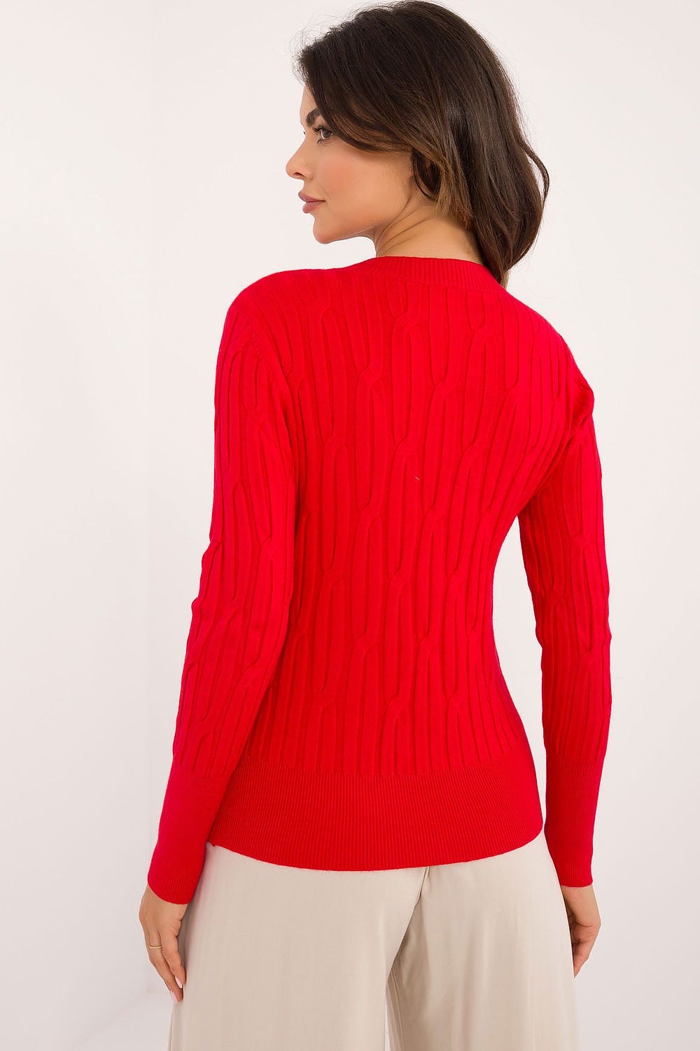 Textured Casual Women's Jumper