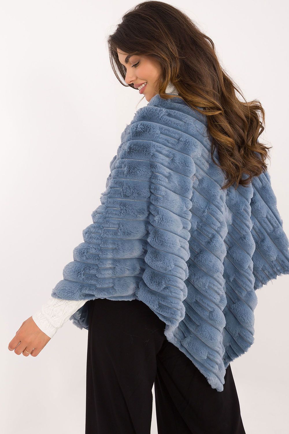 Textured Everyday Casual Poncho