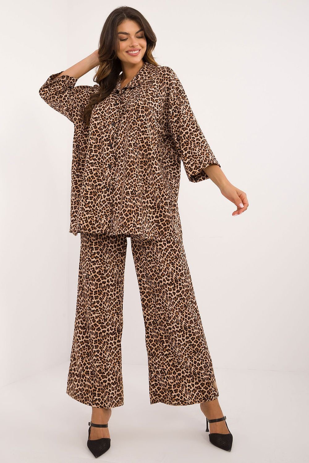 Chic Animal Print Set