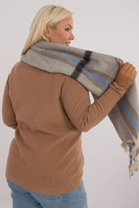 Chic Scarf with Decorative Tassels - Michelle & Kenza Co.