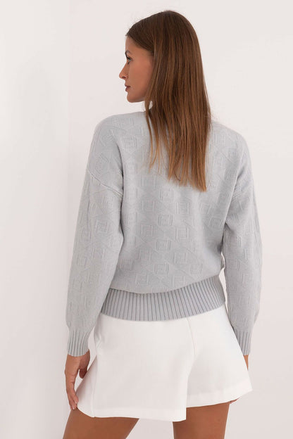 Chic Half Turtleneck Casual Sweater