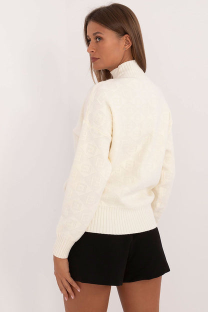 Chic Half Turtleneck Casual Sweater