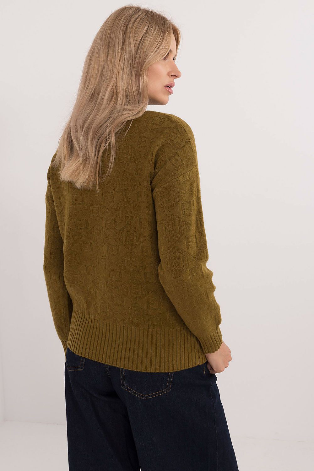 Chic Half Turtleneck Casual Sweater