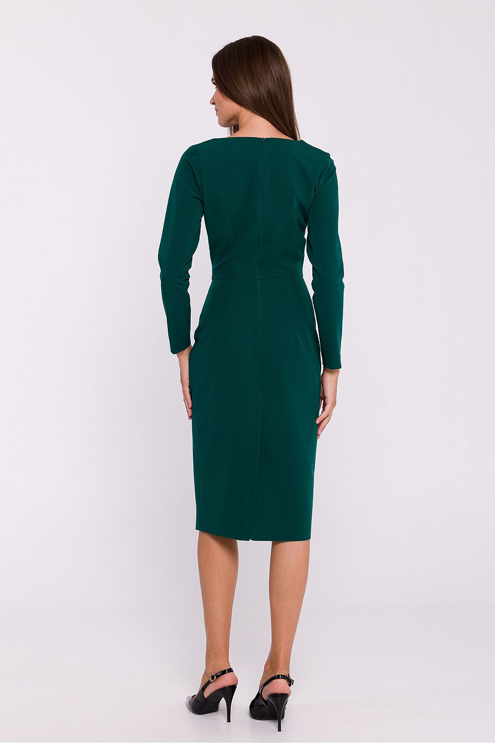 Viscose Daydress with Asymmetrical Neckline - Michelle & Kenza Co.