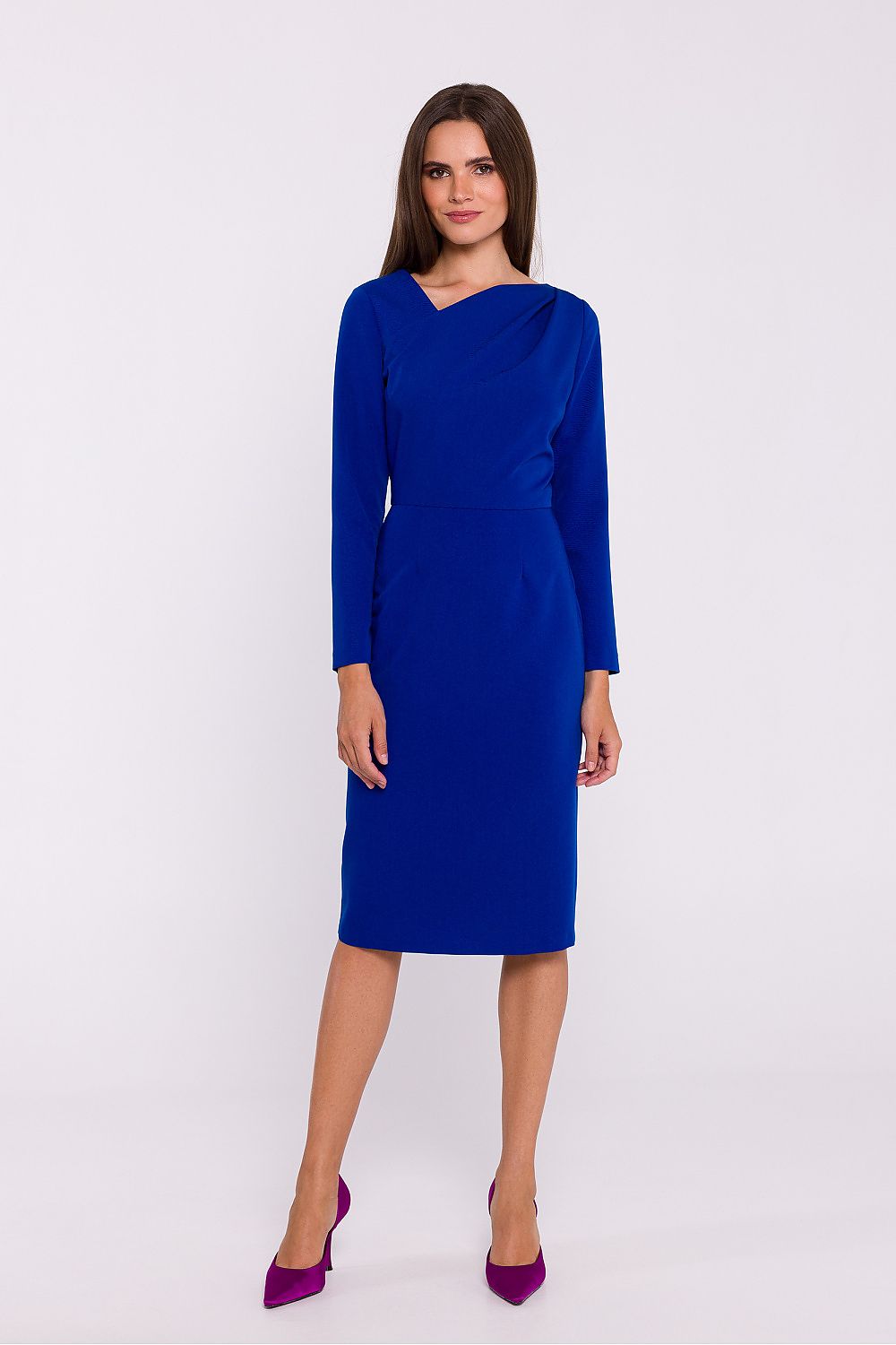 Chic Daydress - Asymmetrical Neckline