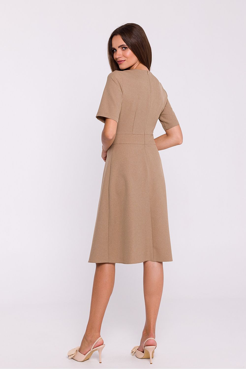 Lightweight Dress - Double Trapeze Hem