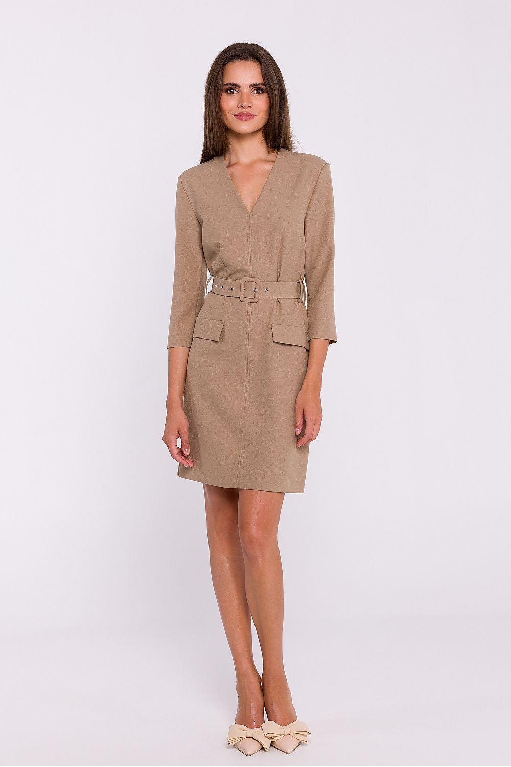 Elegant Daydress - V-Neck Style