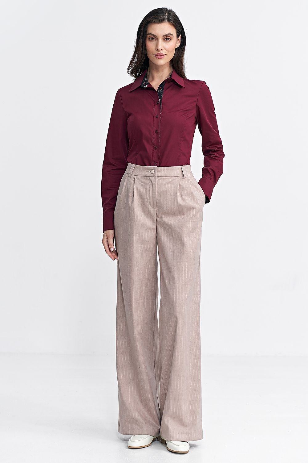 Elegant Wide-Leg Trousers