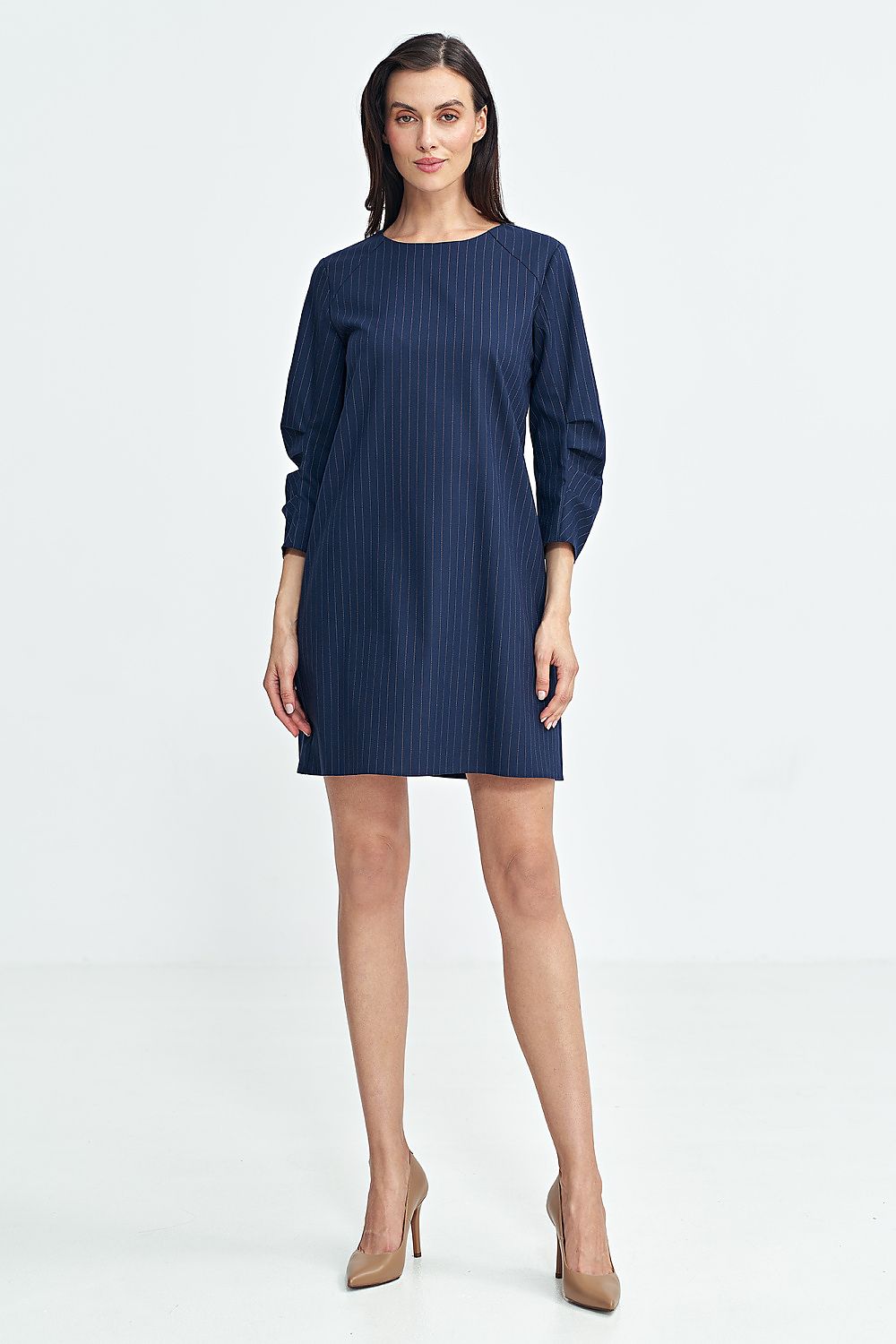 Viscose Dress with A-Line Cut - Michelle & Kenza Co.