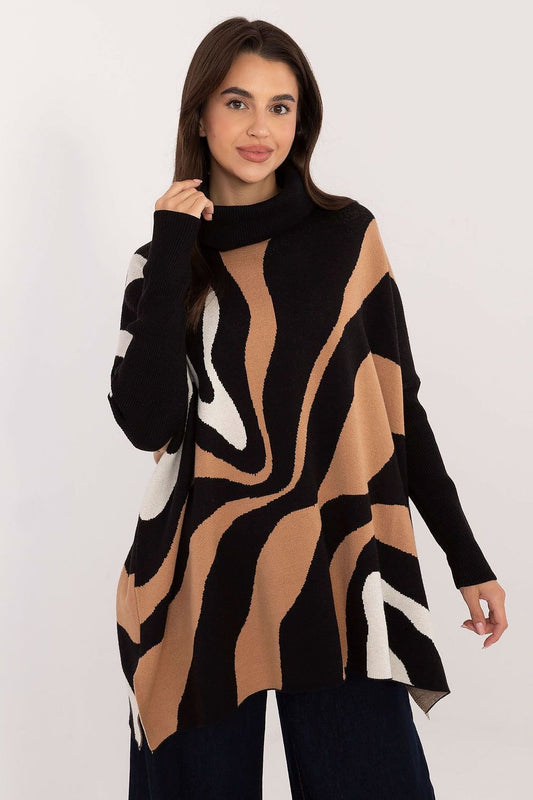 Chic Longline Turtleneck