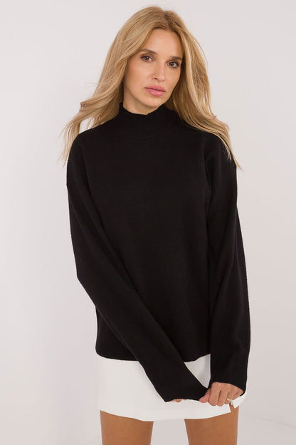 Elegant Half Turtleneck Sweater