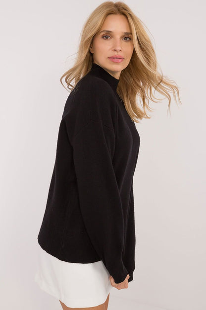 Elegant Half Turtleneck Sweater