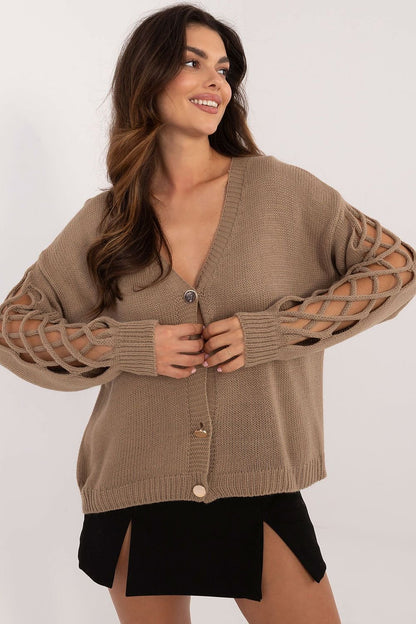 Chic Buttoned Casual Sweater