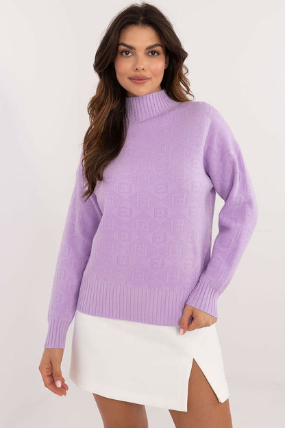 Chic Half Turtleneck Casual Sweater