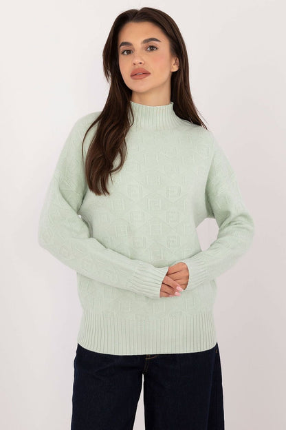 Chic Half Turtleneck Casual Sweater