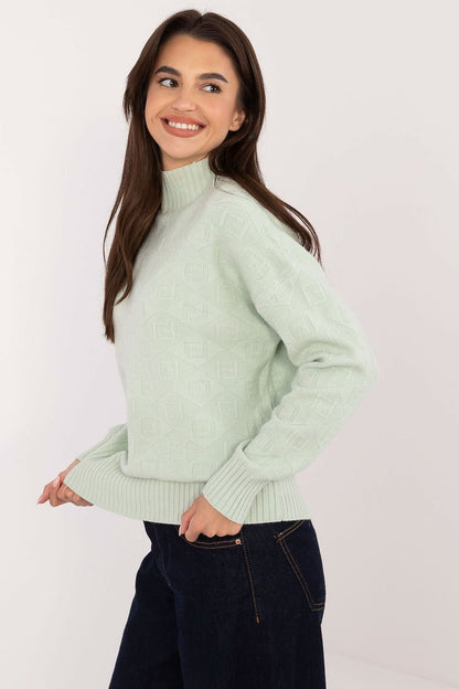 Chic Half Turtleneck Casual Sweater