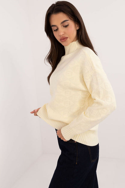 Chic Half Turtleneck Casual Sweater