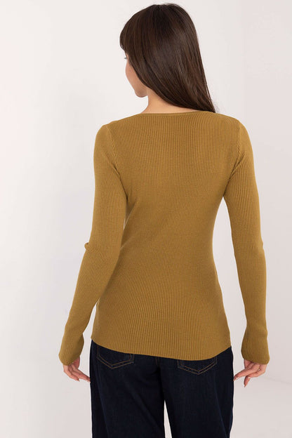 Elegant Button Detail Everyday Jumper