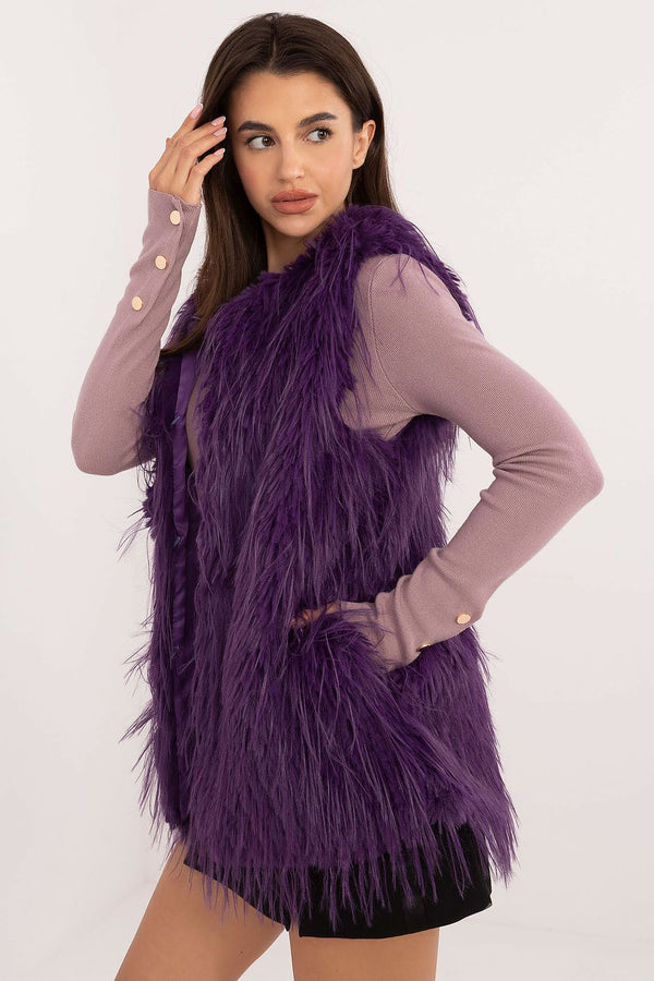 Insulated Casual Fur Vest