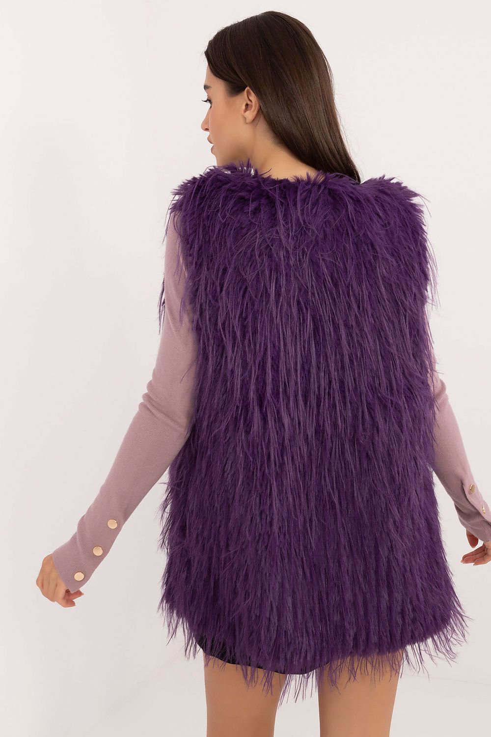 Faux Fur Gilet with Insulated Design - Michelle & Kenza Co.