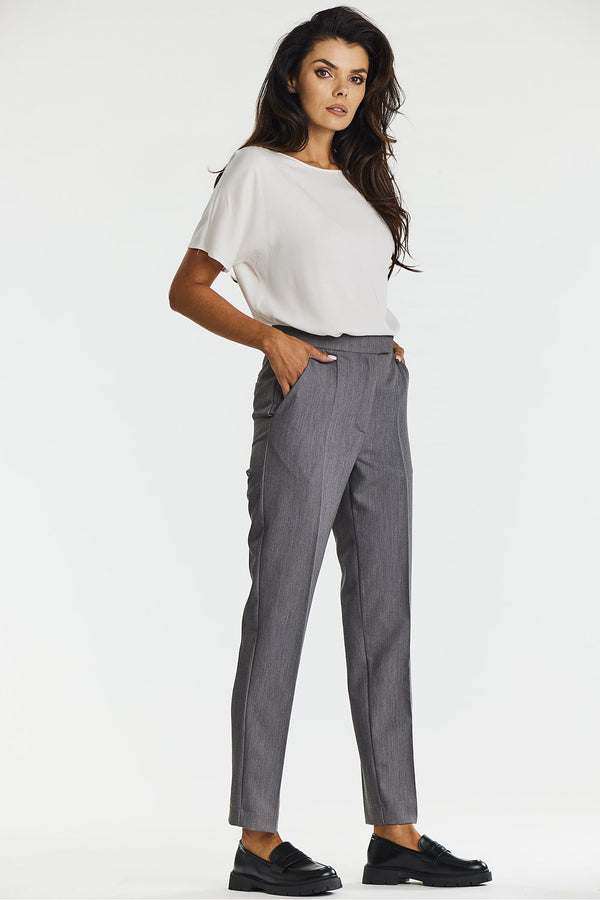 Viscose Cigarette Pants with Halterneck Detail - Michelle & Kenza Co.