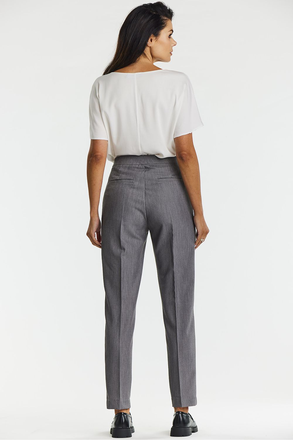 Viscose Cigarette Pants with Halterneck Detail - Michelle & Kenza Co.