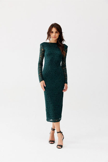 Elegant Lace Evening Dress