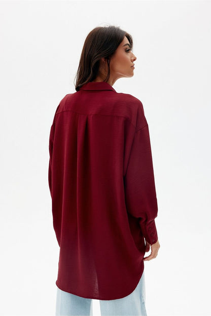 Asymmetrical Oversized Shirt