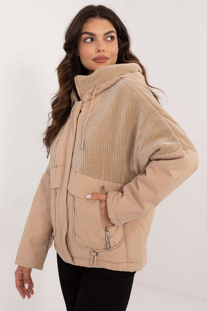 Quilted Jacket with Hooded Design - Michelle & Kenza Co.