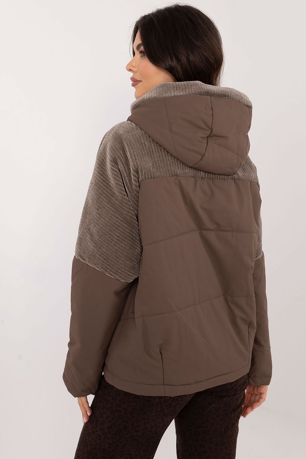 Quilted Jacket with Hooded Design - Michelle & Kenza Co.