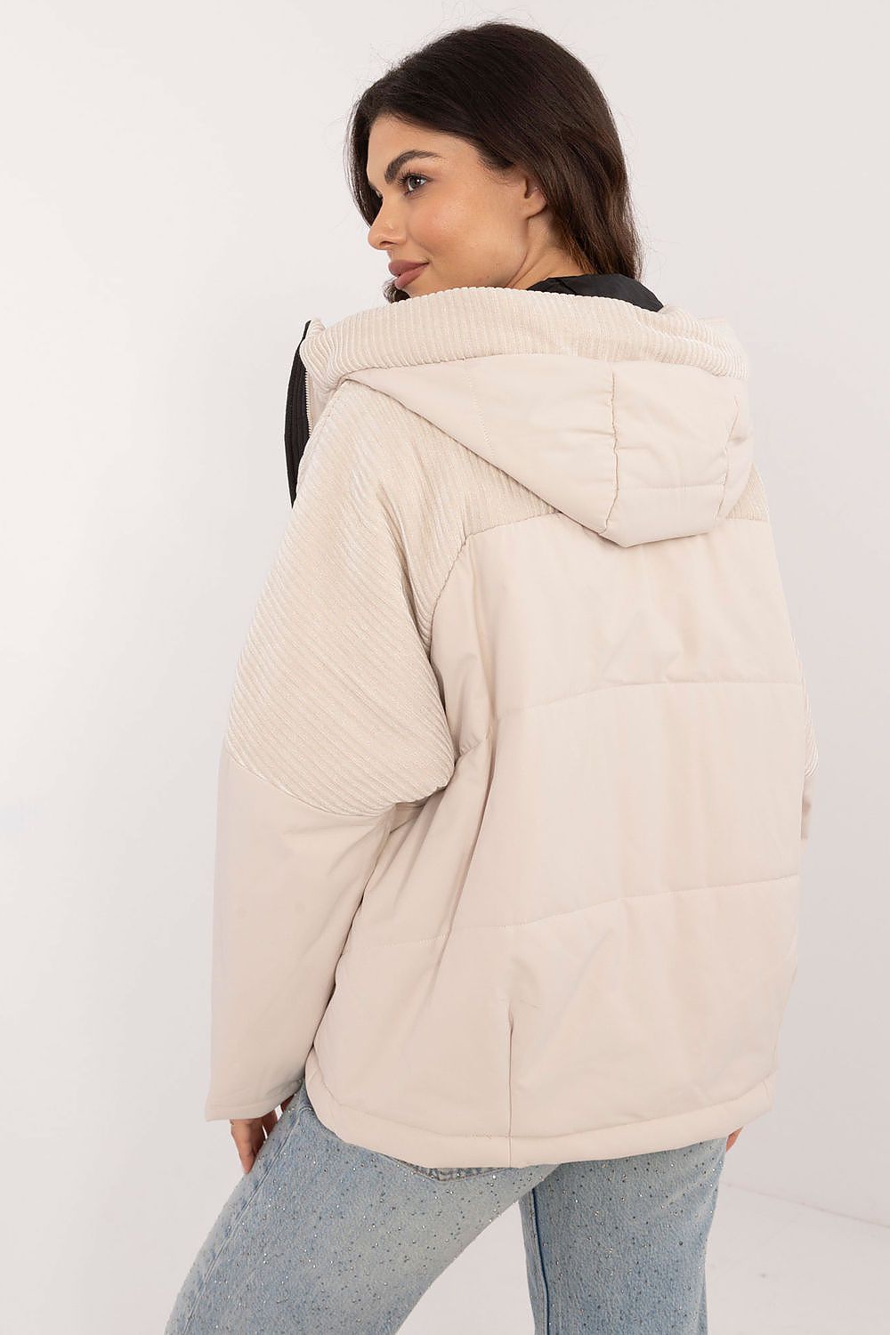 Quilted Jacket with Hooded Design - Michelle & Kenza Co.