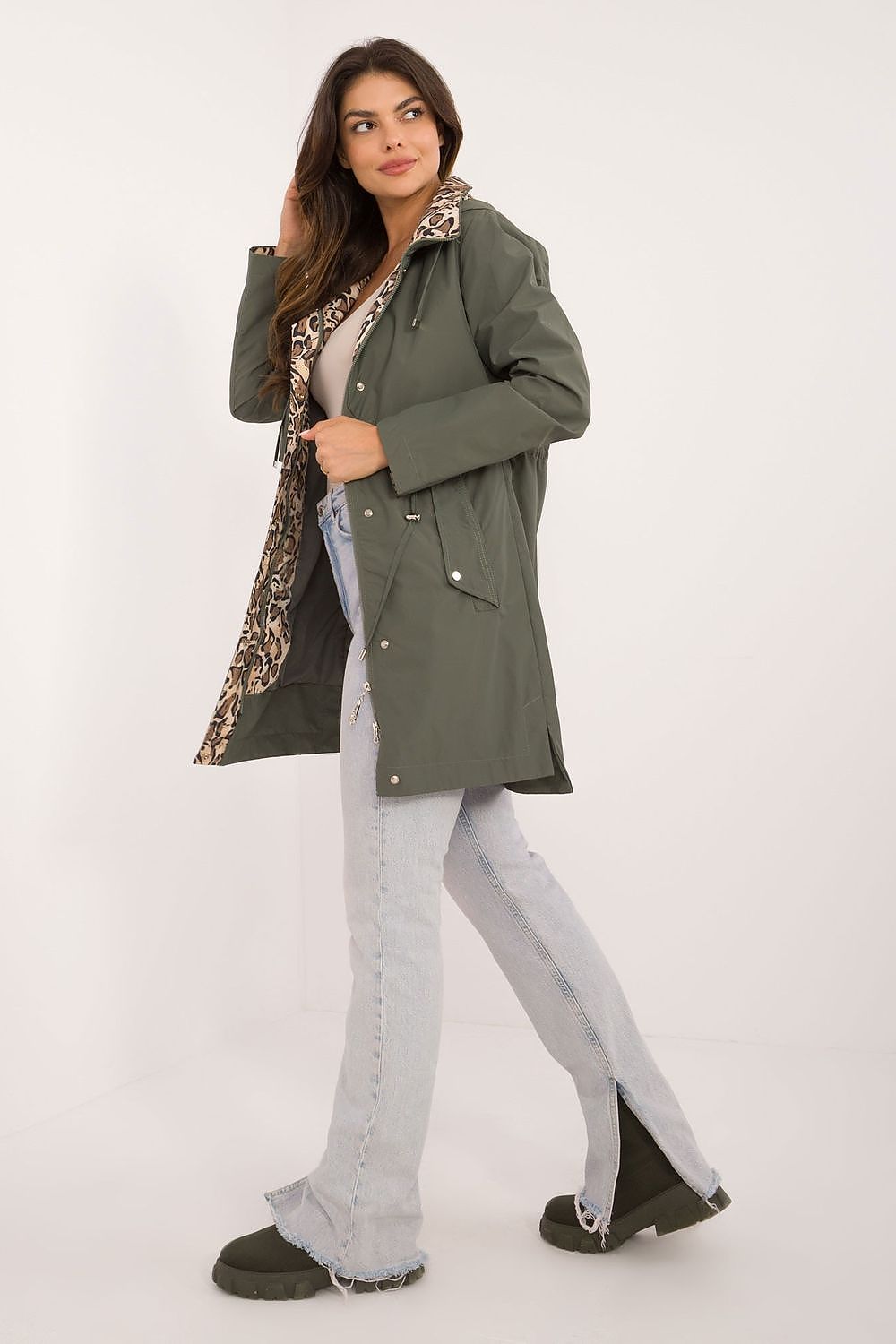 Transitional Jacket with Detachable Hood