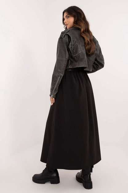 Elegant Flared Maxi Skirt