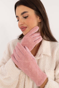 Elegant Insulated Gloves - Embroidered Finger