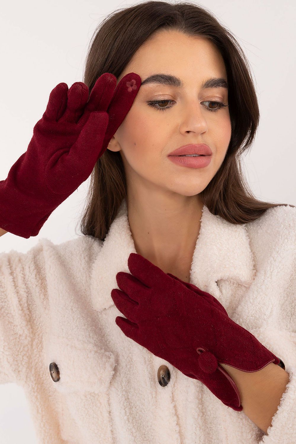 Elegant Gloves - Insulated with Decorative Detail