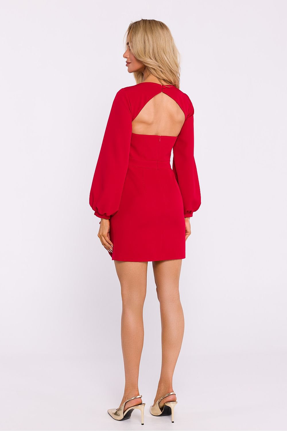 Chic Mini Dress with Flounce Detail - Michelle & Kenza Co.