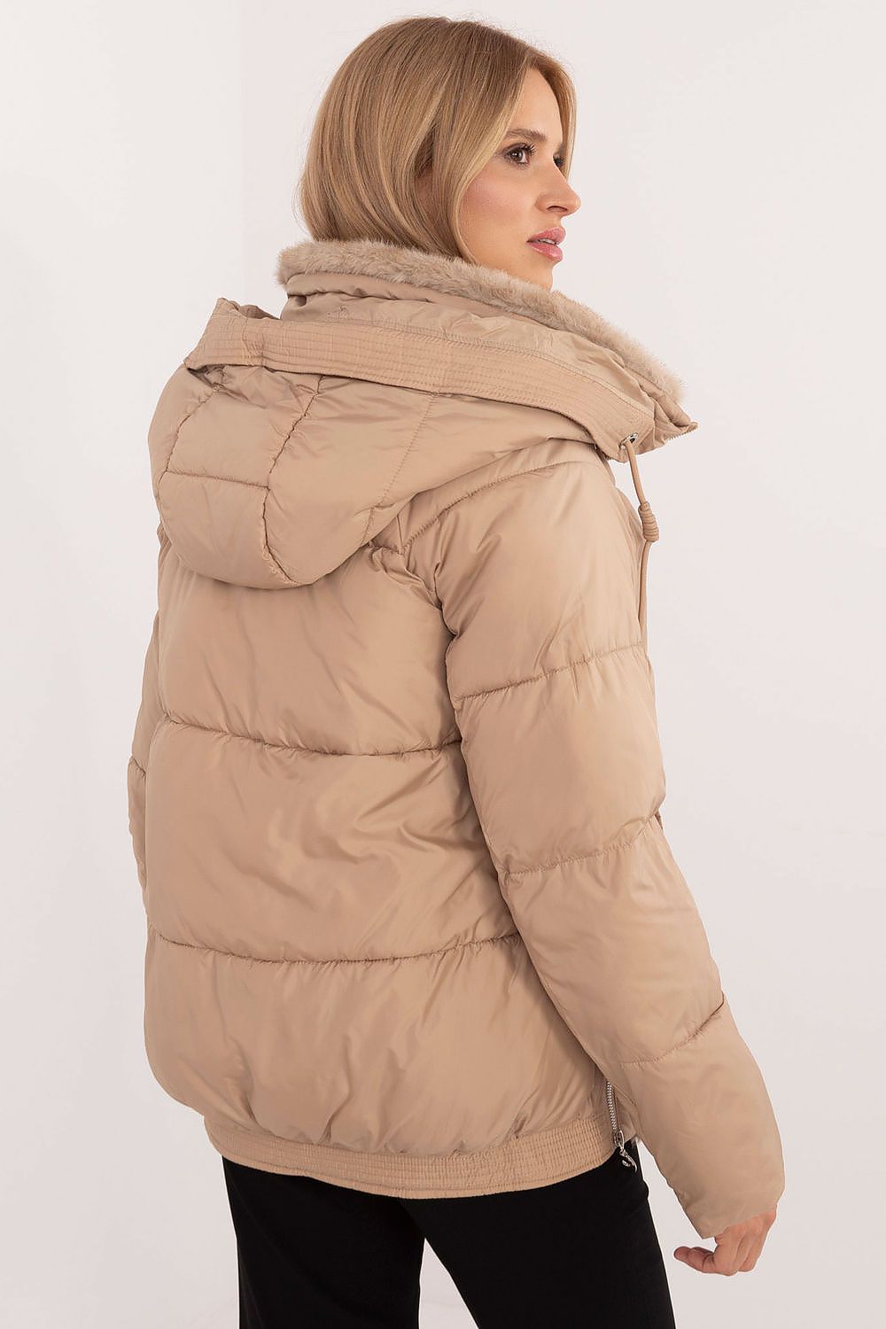 Quilted Jacket with Practical Hood - Michelle & Kenza Co.