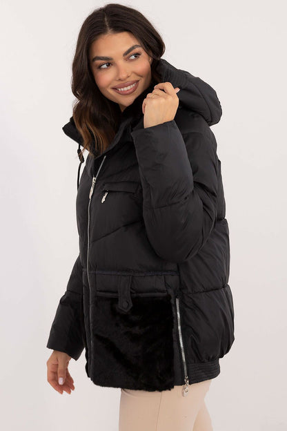 Quilted Jacket with Practical Hood - Michelle & Kenza Co.