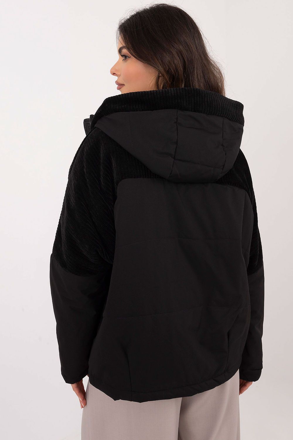 Quilted Jacket with Hooded Design