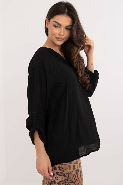 Elegant V-Neck Blouse