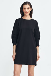 Viscose Dress with A-Line Cut - Michelle & Kenza Co.