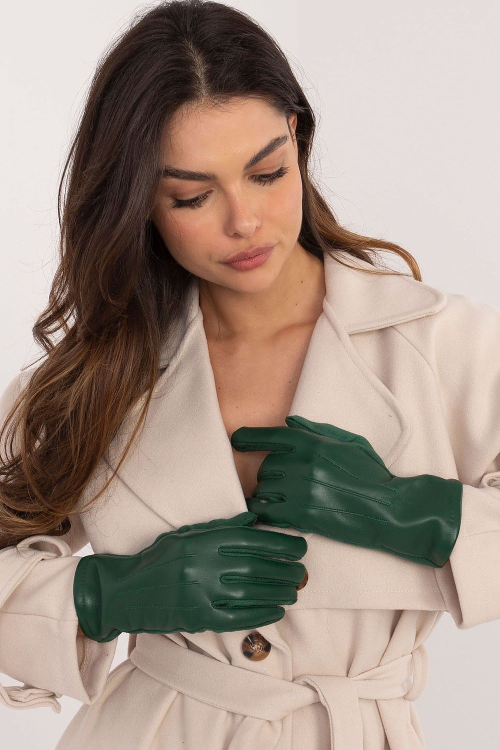 Insulated Gloves - Embroidered Floral Design