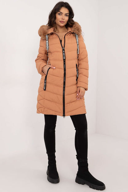 Chic Quilted Down Jacket