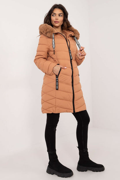 Chic Quilted Down Jacket