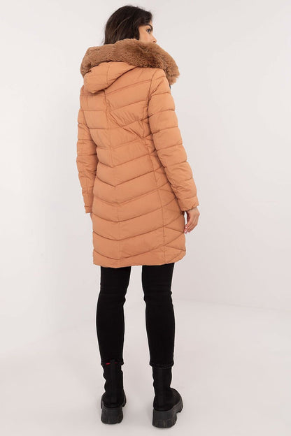 Chic Quilted Down Jacket